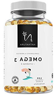 Omega 3+Vitamina E. Alta dosis de ácidos grasos Omega 3, 2000mg.Alta concentración de EPA–DHA.Efecto antiinflamatorio y antioxidante. Complemento alimenticio a base de aceite de pescado. 120 cápsulas.