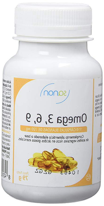 SANON - SANON Omega 3,6,9 110 cápsulas blandas de 720 mg