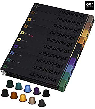 100 NESPRESSO CAPSULES MIXED VARIETY