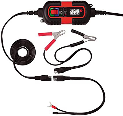 Black + Decker BDV090 Cargador De Baterias, 6-12V De Mantenimiento