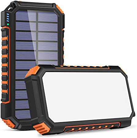 Cargador Solar 26800mAh, Riapow Power