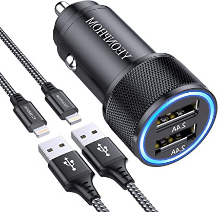 YEONPHOM Cargador de Coche USB