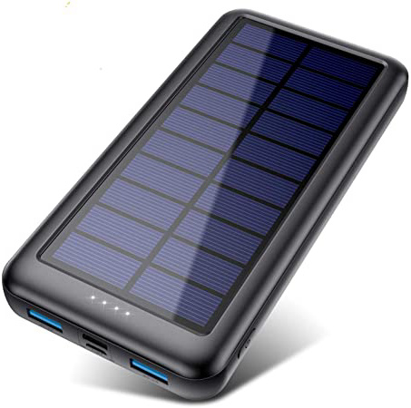 QTshine Cargador Solar con Entradas