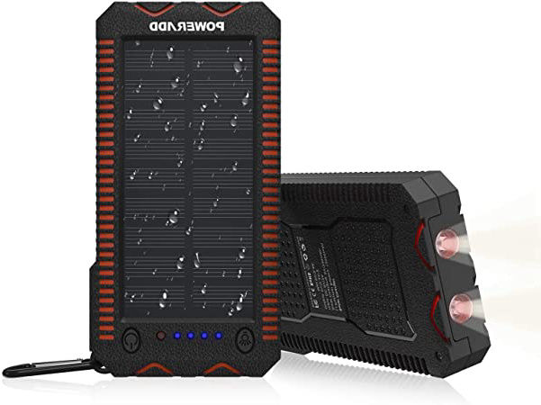 POWERADD Cargador Solar 12000mAh Colgado