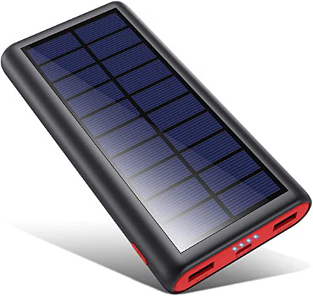 VOOE Cargador Solar 26800mAh Batería