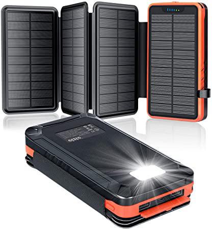 Elzle Cargador Solar Portátil a