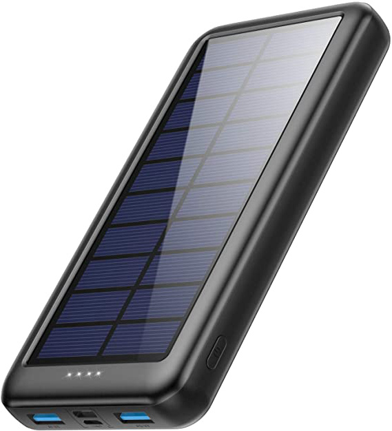 Pxwaxpy Cargador Solar 26800mAh, Power