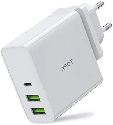 TOPK Cargador USB C, 65W