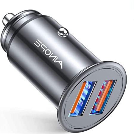 AINOPE Cargador Coche USB, [Puerto