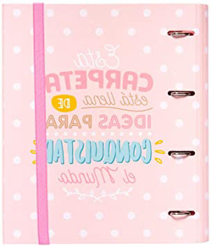 Grupo Erik Editores CAT0016 - Carpeta 4 Anillas Troquelada Premium Carouge
