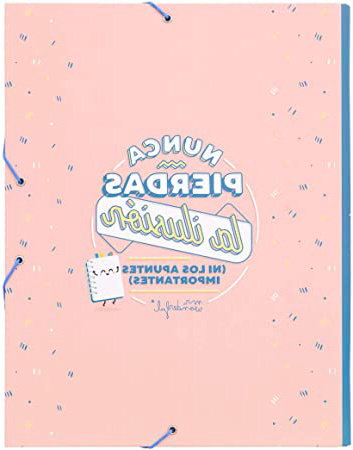 Mr. Wonderful Nunca Pierdas la Ilusión (ni los Apuntes Importantes) Carpeta Separadora, Multicolor, Talla Única