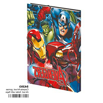 Avengers- Carpeta A4 con Gomas (Montichelvo 54293)