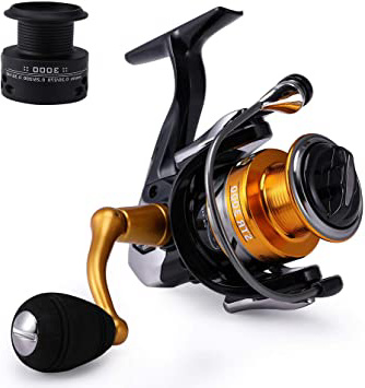 Mounchain Carrete de pesca Spinning,