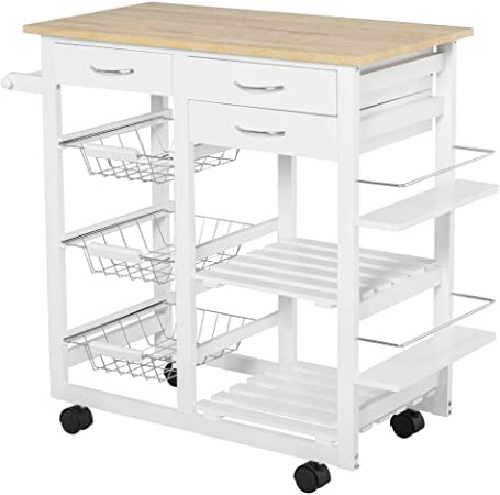 HOMCOM Carrito de Cocina Carro