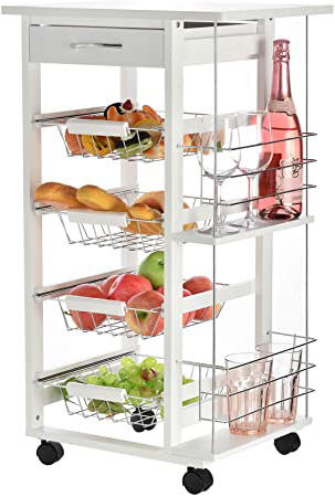 HOMCOM Carrito de Cocina Carro