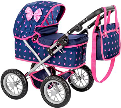 Kinderplay Carrito Bebe Juguetes, Cochecito