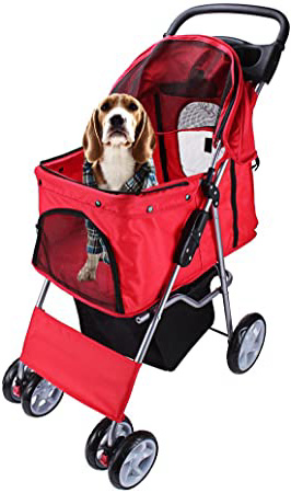 Display4top Carrito de 4 Ruedas