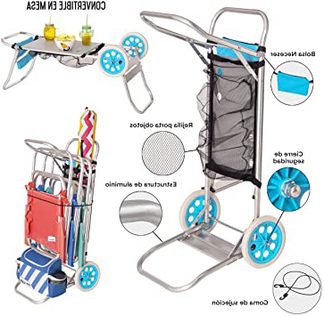 Monty- LOLAhome Carro portasillas Plegable