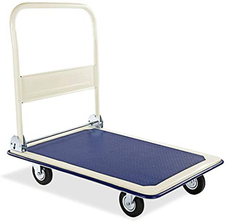 Carro de Plataforma Industrial Plegable