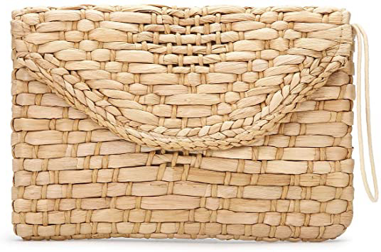 Bolso de Mano de Paja,