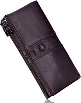 Roulens Cartera de Piel con