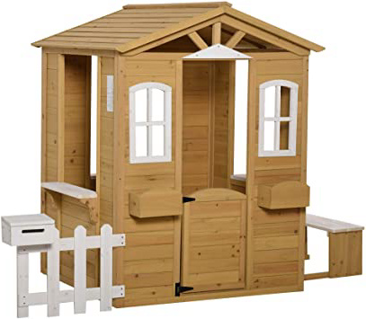 Outsunny Casita Infantil de Exterior
