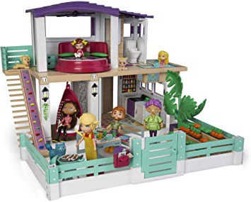 Mymy City- Holiday House, Casita de muñecas amueblada, para niños y niñas a partir de 3 años, (Famosa 700015599) , color/modelo surtido