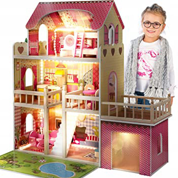 Kinderplay Grande Casa de Muñecas,