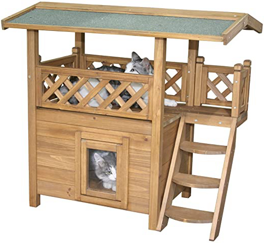 Casa para gatos LODGE 77 x 50 x 73 cm