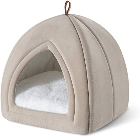 Bedsure Cama Gato Cueva Suave