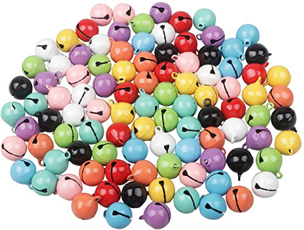 HUASUN 100pcs 14mm Cascabeles Manualidades