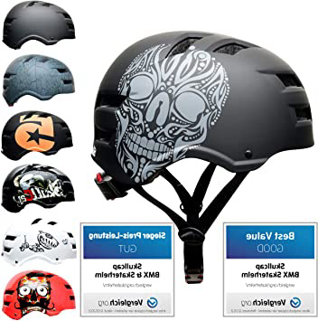 SkullCap® Casco de Skate y