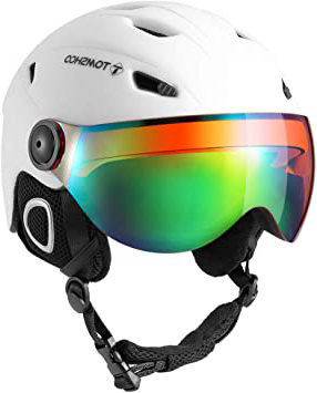 TOMSHOO Casco de Esquí con