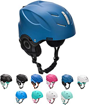 meteor Casco de Esquí y Snowboard para Niños Niñas Helmet para Jóvenes y Adultos
