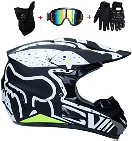 LSLVKEN Motocicleta Motocross Motocicleta Cascos
