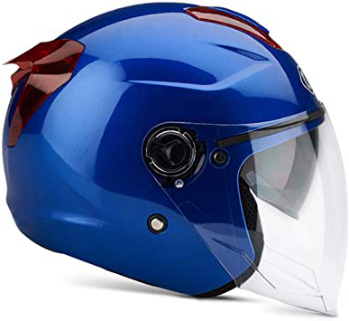 BOSEMAN Casco de Motocicleta con