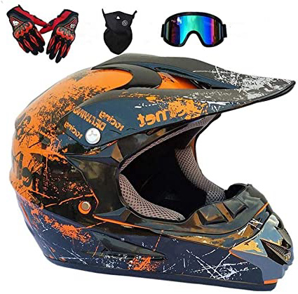 NJYBF Casco Motocross Niño ECE