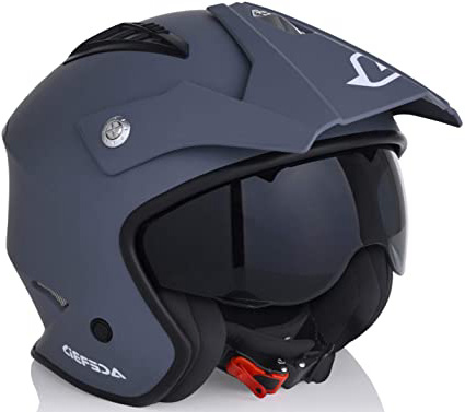 acerbis casco Jet aire L (59/60) gris