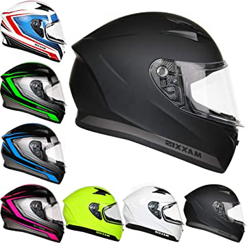 Leopard LEO-813 Casco Moto Integral ECE Homologado para Motocicleta Bicicleta Scooter Cascos de Moto Integrales Mujer y Hombre