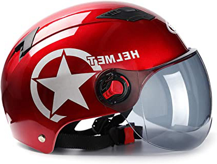 Galatée Cascos de Motocicleta Para