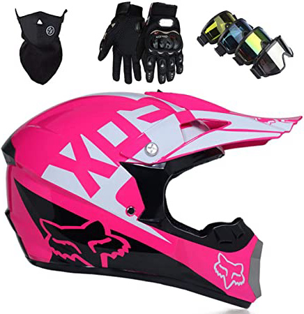LCRAKON Casco Moto Niño, MJH-01
