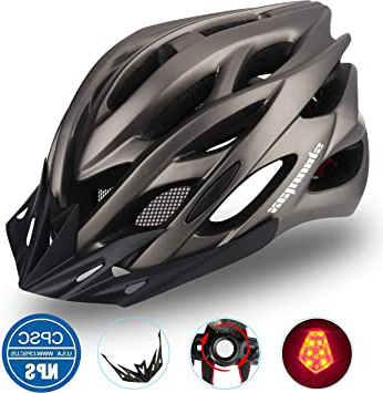 Shinmax Casco Bicicleta con Visera,