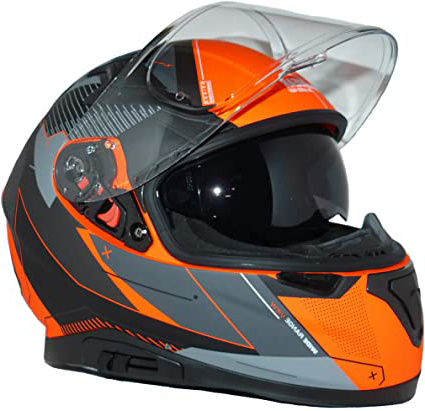 Protectwear Casco integral de motocicleta