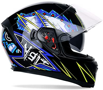 MOTUO Casco de Moto Casco