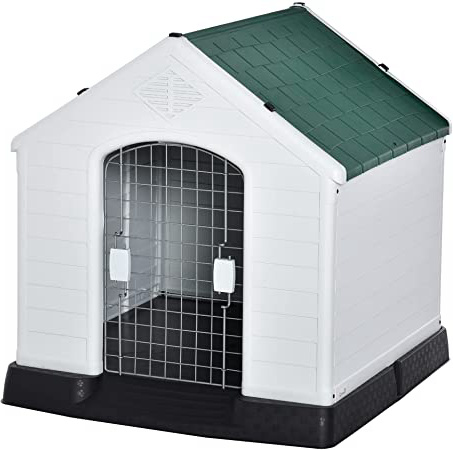 Pawhut Caseta de Perro Casa