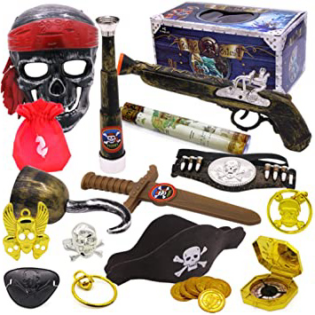 PHYNEDI Niños Pirata de Juguete