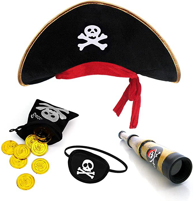 papapanda Sombrero de Pirata con
