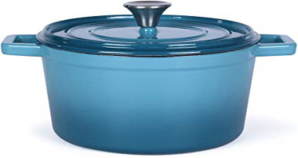Cazuela redonda de hierro fundido