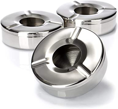 com-four® 3X Cenicero de Acero