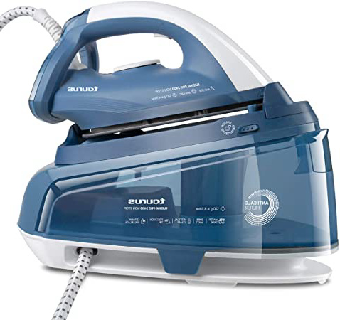 Taurus 918688000 Sliding Pro 2400-Centro de Planchado Non Stop de Rellenado Continuo sin desconectar, Elimina el 99,9999% de Virus y bacterias, 120 g/min, 1.5L, Cerámica